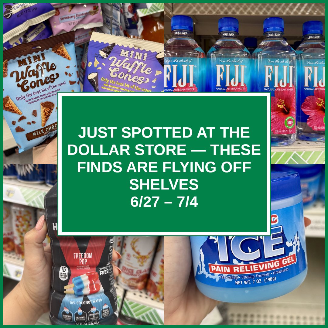 Just Spotted at the Dollar Store — These Finds Are Flying Off Shelves (6/27 – 7/4)