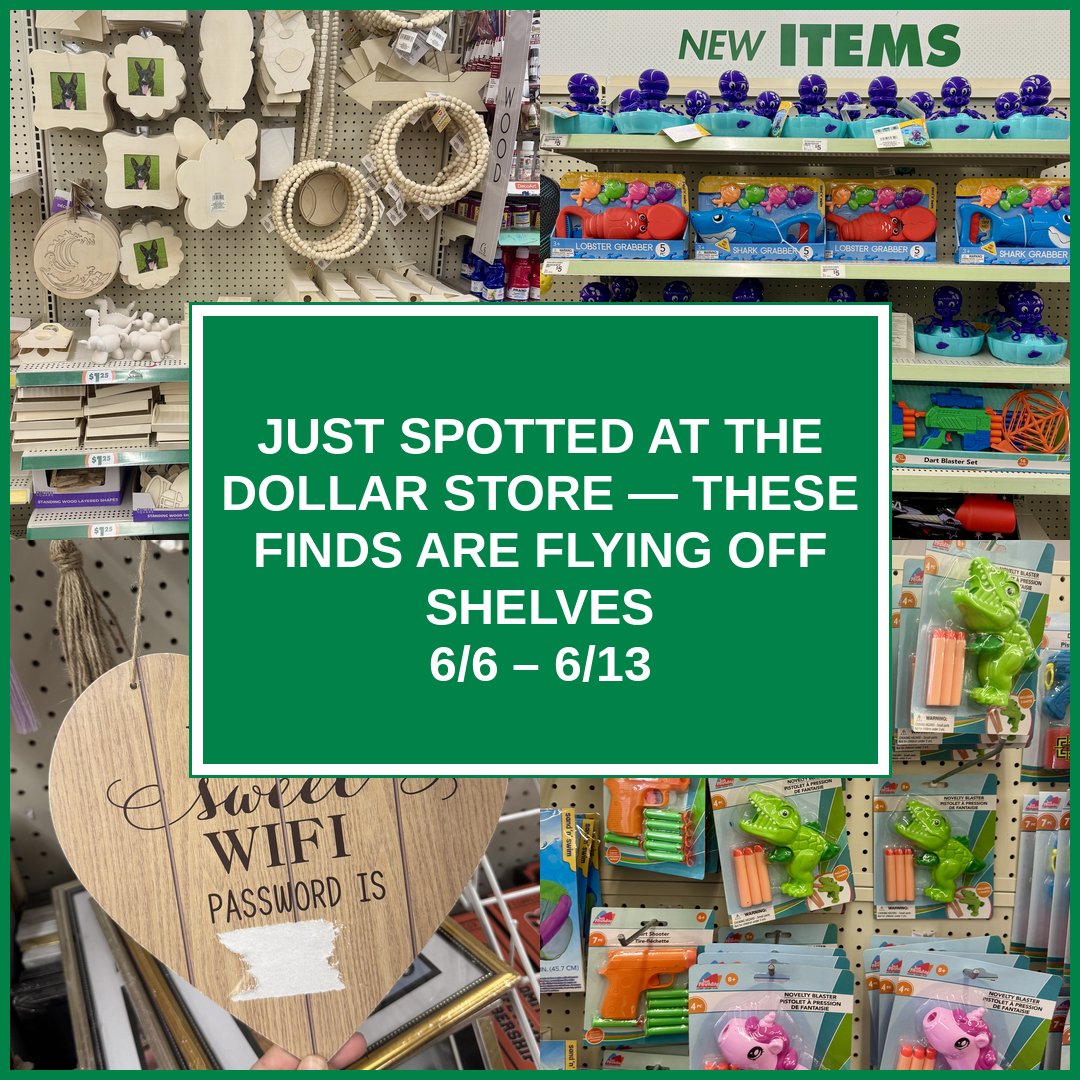 Just Spotted at the Dollar Store — These Finds Are Flying Off Shelves (6/6 – 6/13)