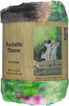 Fall Extra Long Rachelle Wildlife Throw, 40 in x 65 in, Assorted