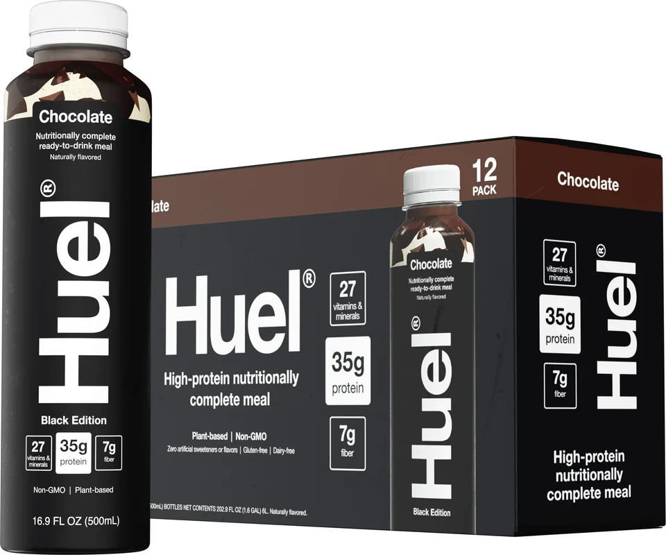 Huel Black Chocolate Meal Replacement Drink