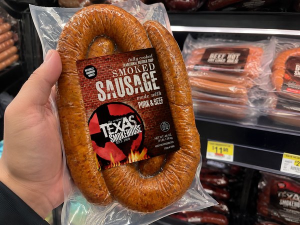 Jack Daniel’s Texas Style Smokehouse Pork & Beef Smoked Sausage