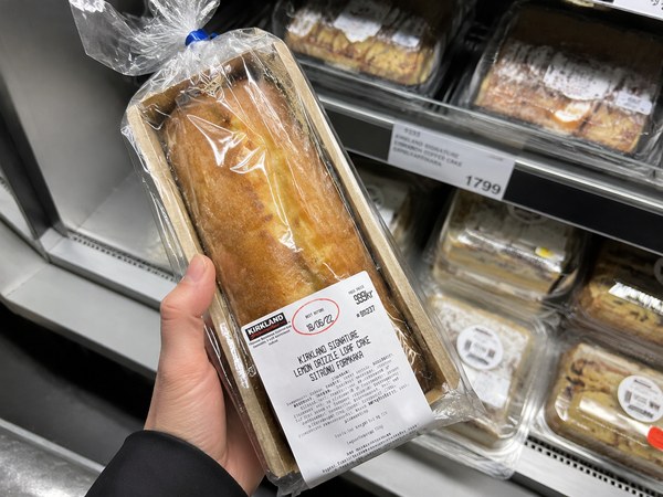 Kirkland Signature Lemon Raspberry Loaf