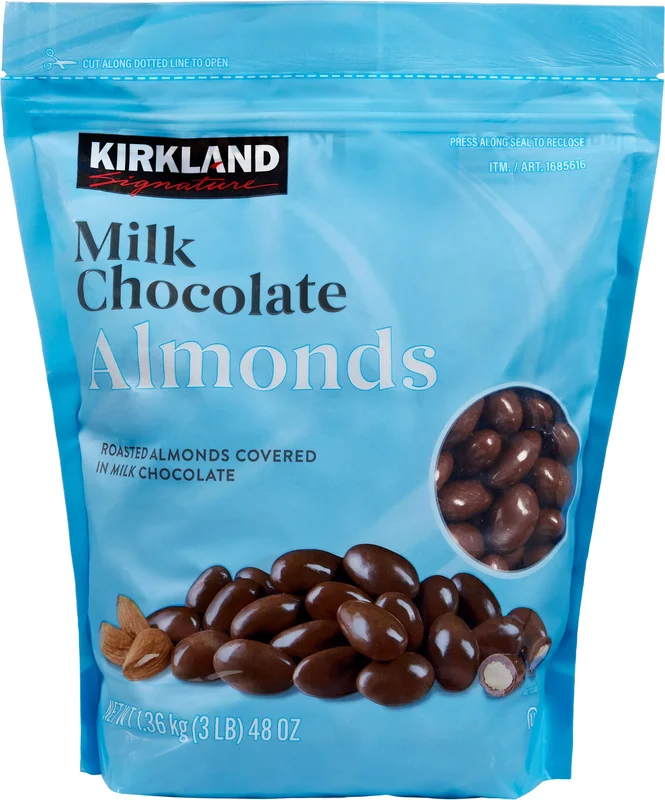 Kirkland Signature Milk Chocolate Almonds
