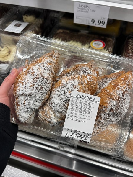 Kirkland Signature Twice-Baked Pistachio Croissants