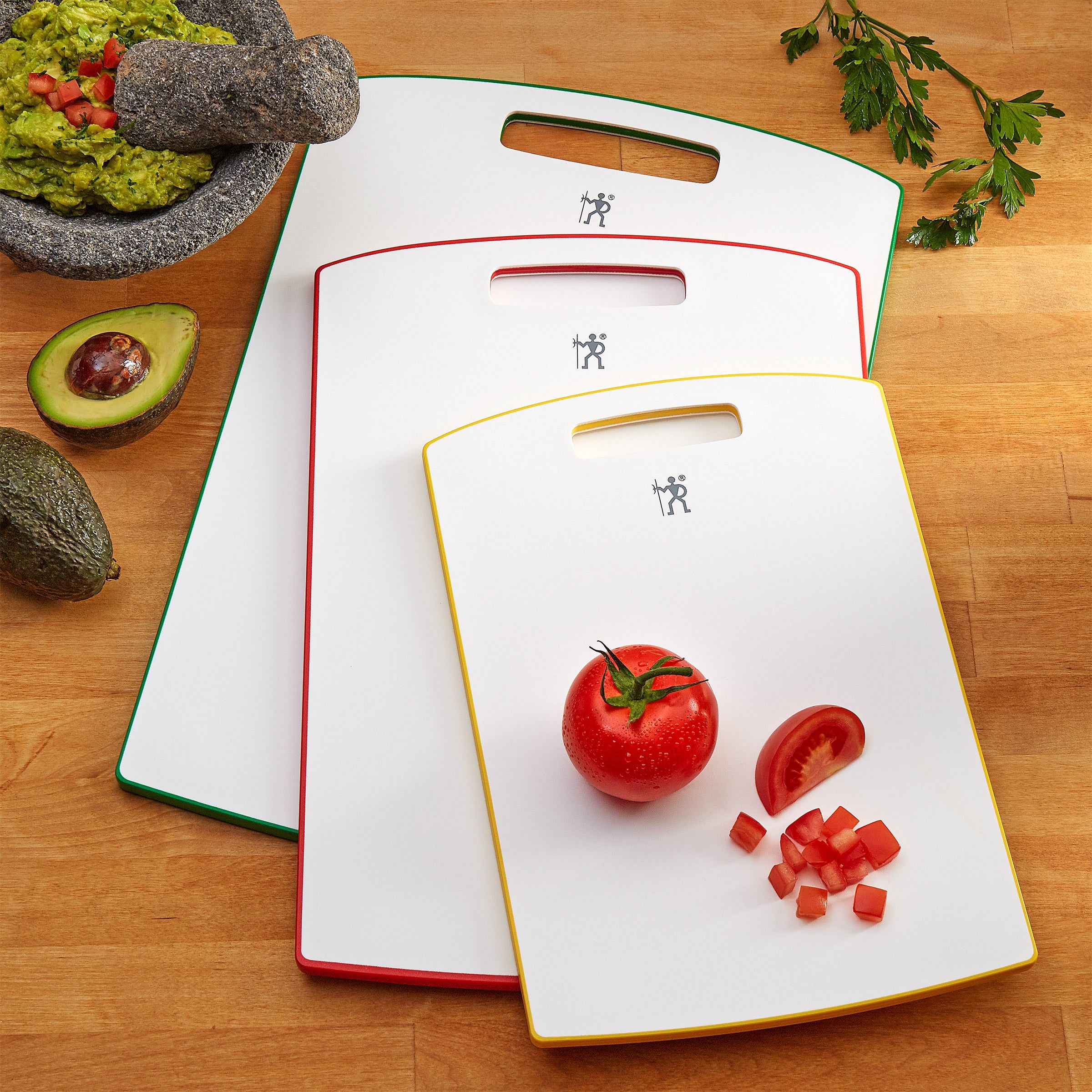 9. J.A. Henckels International 3-Piece Cutting Board Set — $16.89