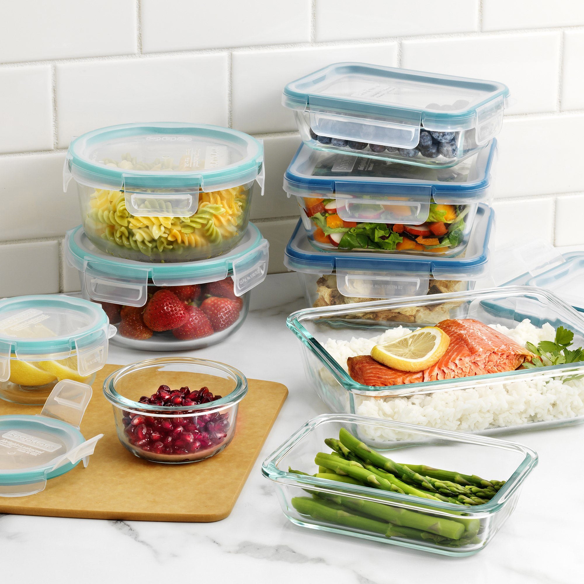 10. Snapware Pyrex 18-Piece Glass Food Storage Set — $35.99