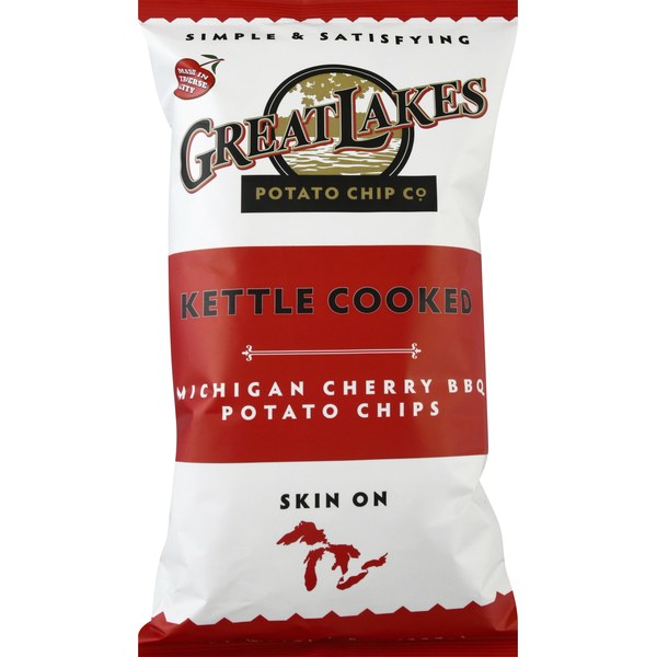 12. Great Lakes Michigan Cherry Barbecue Kettle Chips ($5.79)