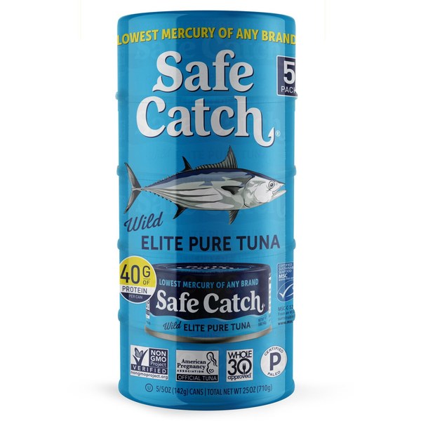 Safe Catch Elite Pure Tuna (5 cans) - $9.98