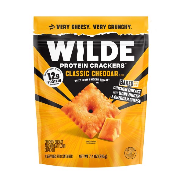 Wild Protein Crackers (Classic Cheddar) - $6.28