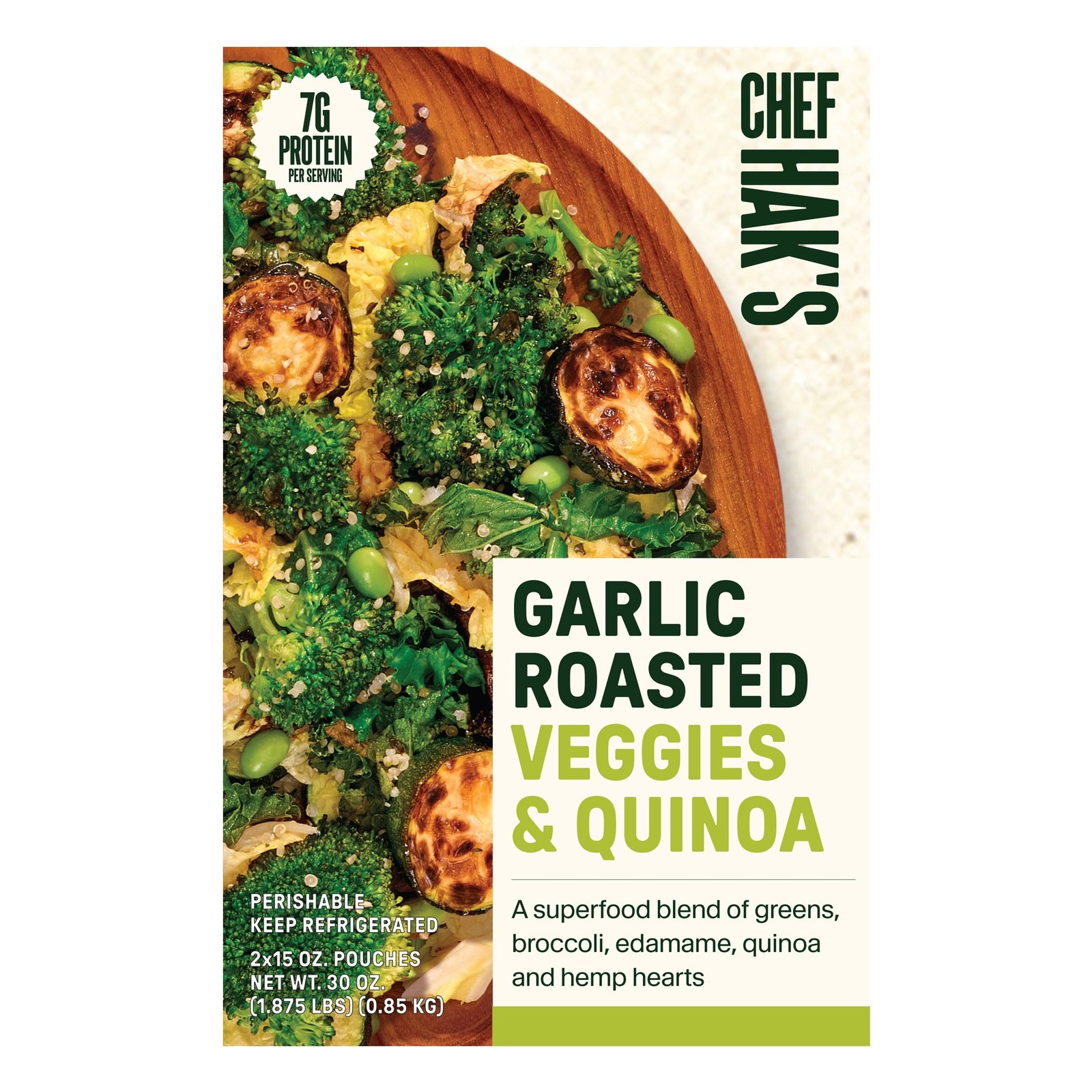 Chef Hacks Garlic Roasted Veggies & Quinoa – ~$12.80 (30oz)