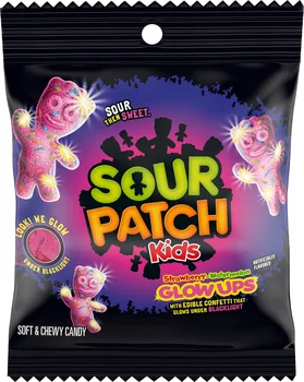 Sour Patch Kids Glow Ups Strawberry-Watermelon Soft & Chewy Candy, 3.08 oz.