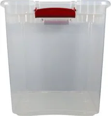 Sterilite Clear Latching Box, 25 qt