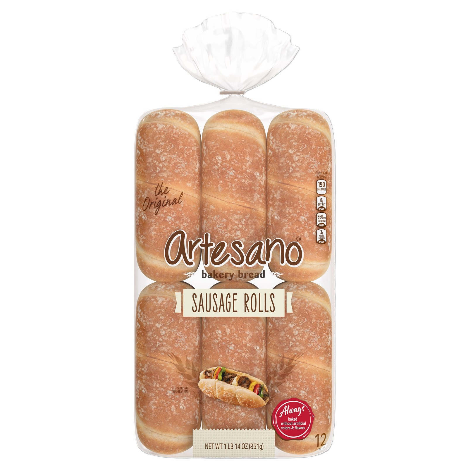 Artesano Sausage Rolls (12-count) — $5.89