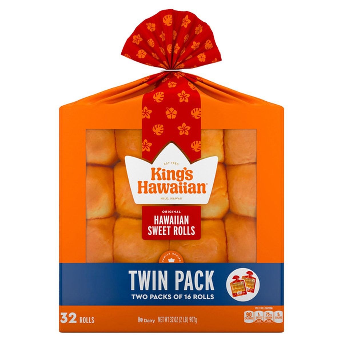 King’s Hawaiian Sweet Rolls Twin Pack — $6.69