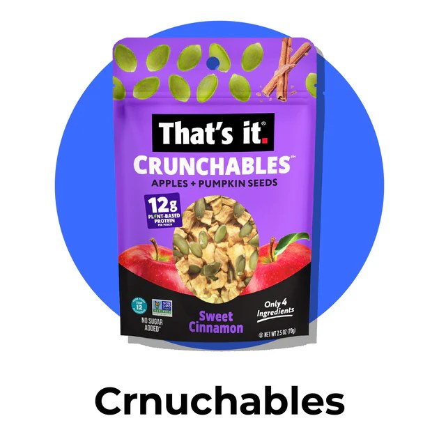 That’s It Organic Fruit Crunchables & Mini Fruit Bars