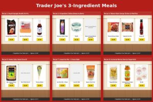 Trader Joe's 3-Ingredient Meals: 10 Quick Summer Weeknight Dinners (With Prices)