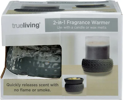 True Living 2-in-1 Fragrance Warmer, Assorted