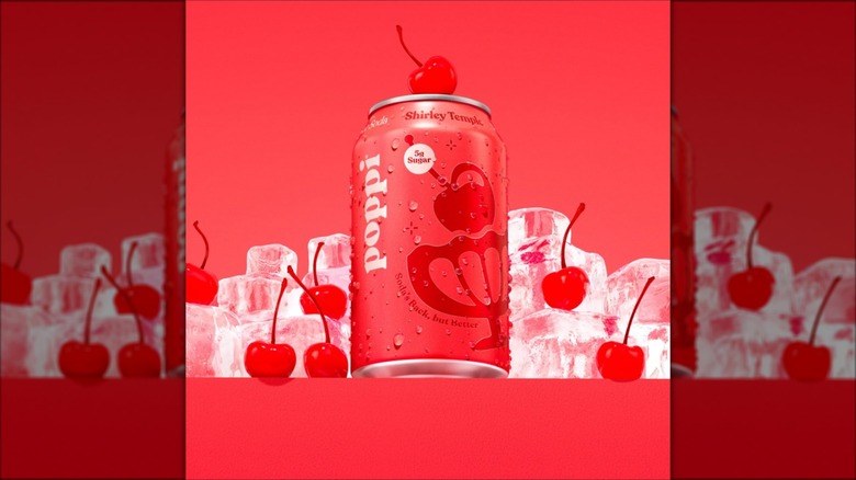 poppi Shirley Temple prebiotic soda at Costco