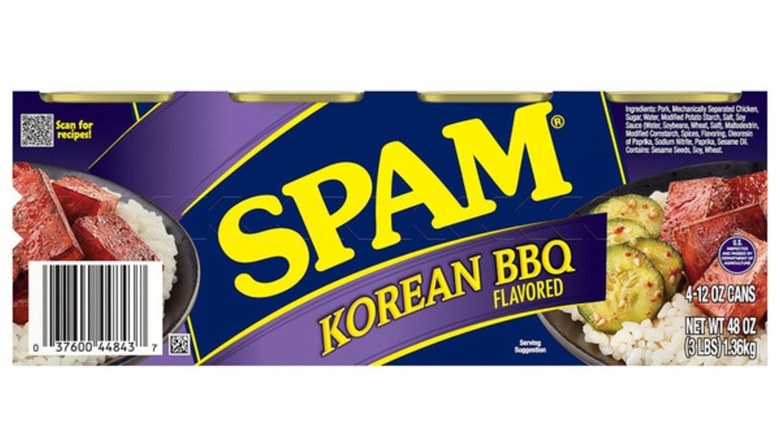 SPAM Korean BBQ Flavored 8-pack at Costco