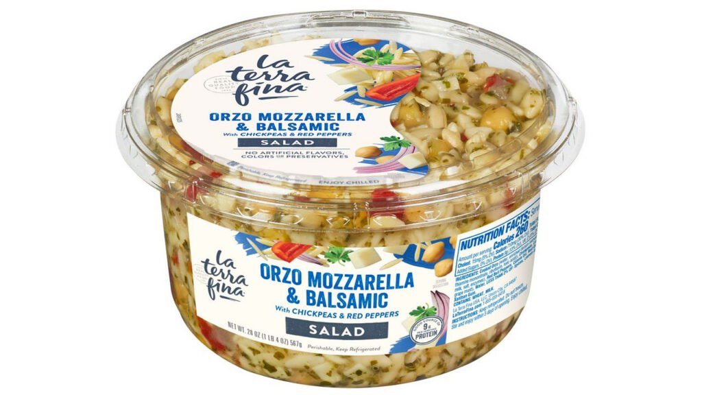 La Terra Fina Orzo Mozzarella and Balsamic Salad at Costco