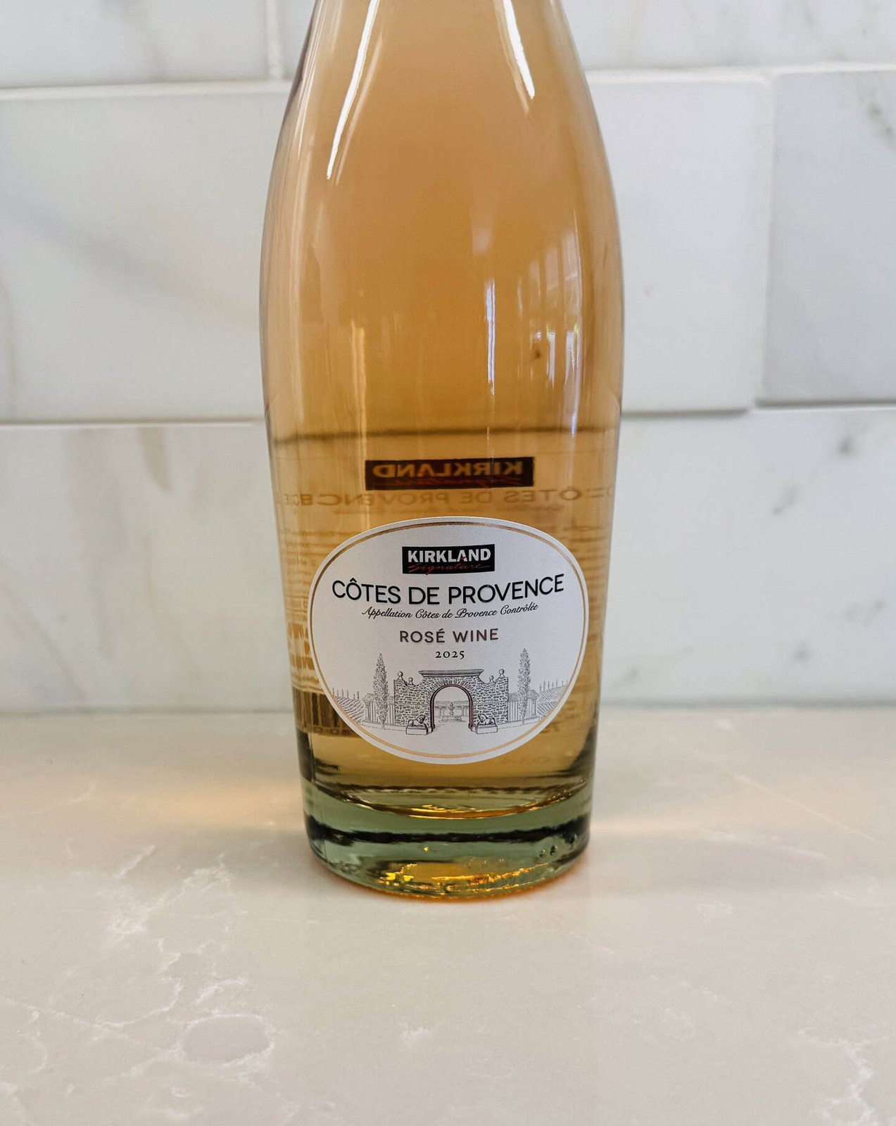 4. Kirkland Signature Cotes de Provence Rose (2025) — about $8.99