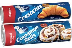 Pillsbury™ Refrigerated Crescents, Pillsbury™ Grands!™ OR Pillsbury™ Cinnamon Rolls