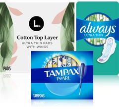 Always, Tampax & L Mentrual