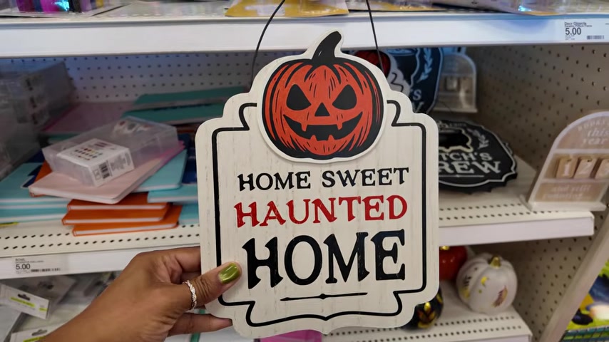 Home Sweet Haunted Home Presswood Sign