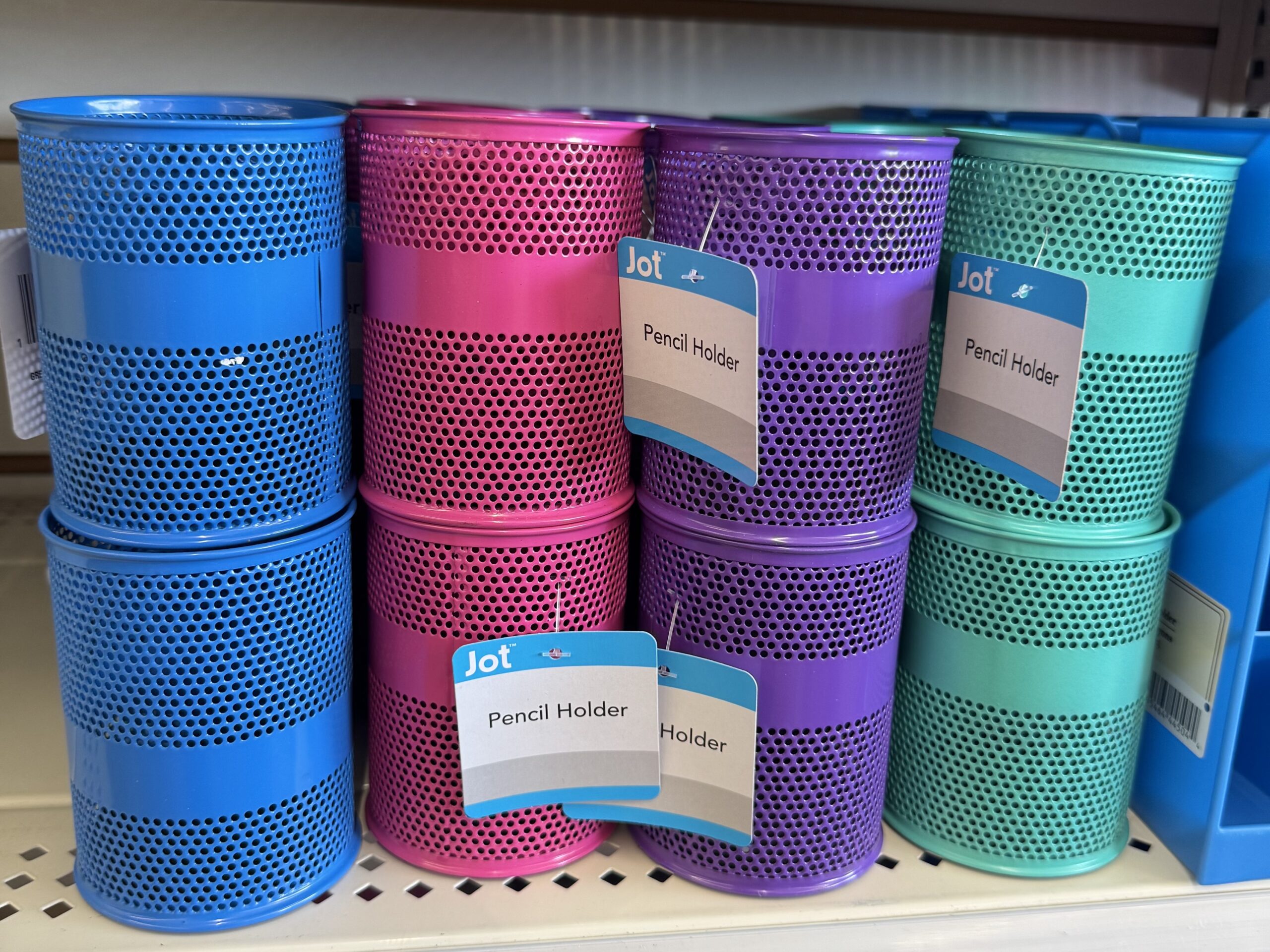 Jot Metal Pencil Holders - in store