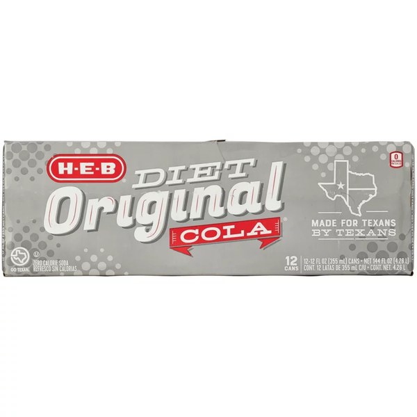 H-E-B Original Cola 12 pk Cans, 12 oz