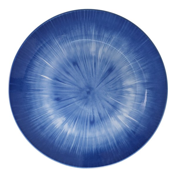 Royal Norfolk Blue Burst Dinner Plate — $1.25