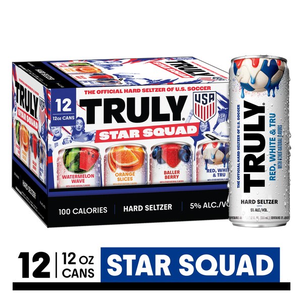 TRULY Hard Seltzer Star Squad Variety Pack (12 fl. oz. Can, 12pk.)
