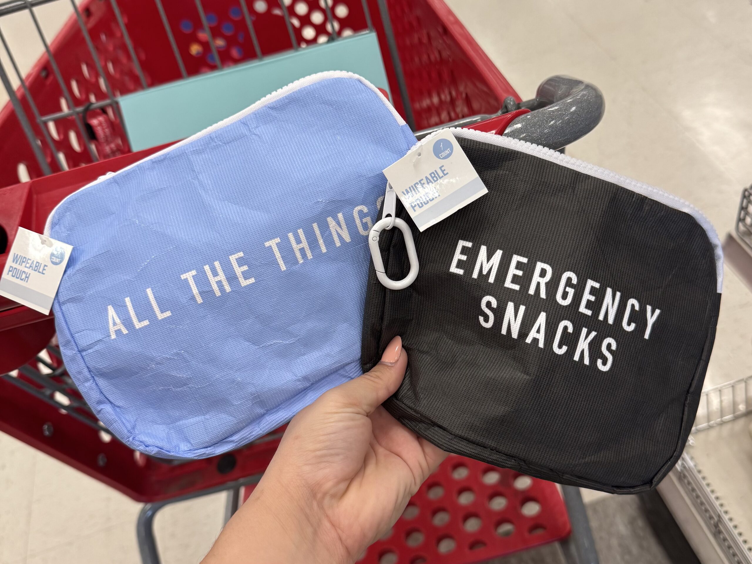 Target Wipeable Pouch - in store