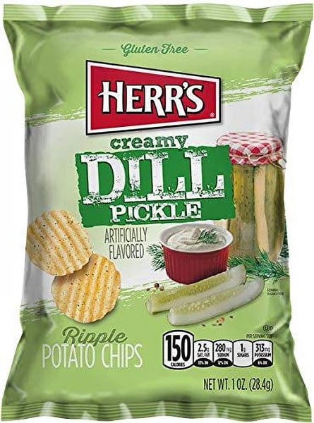 Hertz Creamy Dill Pickle Chips - $1.25