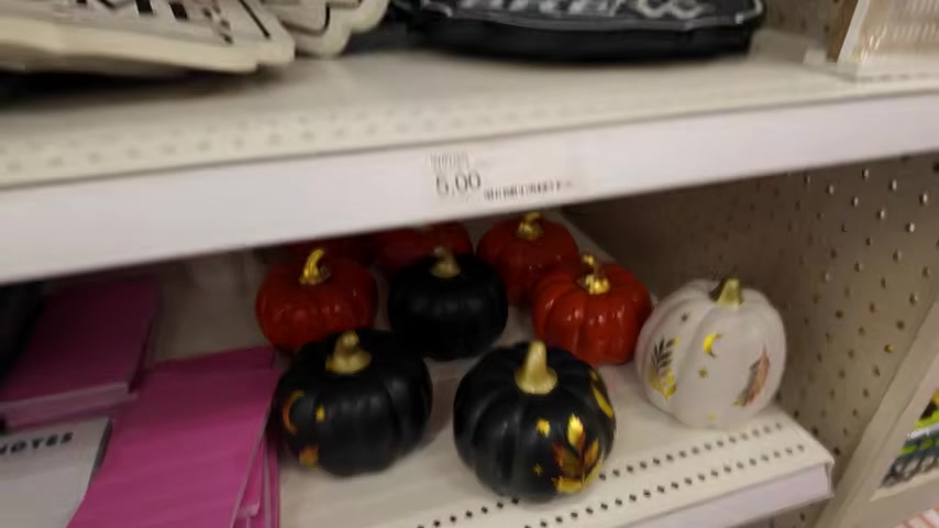 Gold Leaf Ceramic Pumpkins