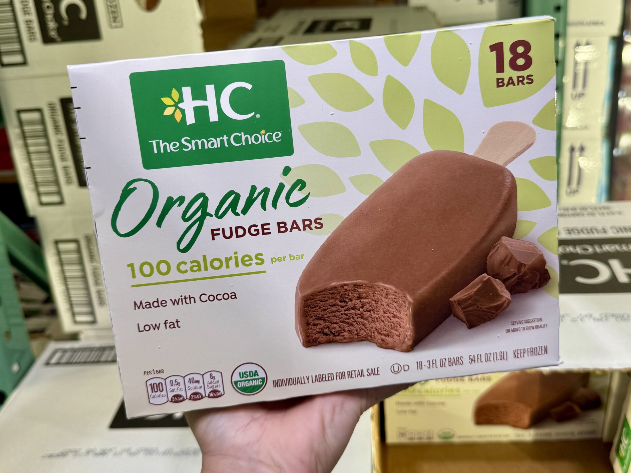 Healthy Choice Organic Fudge Bars
