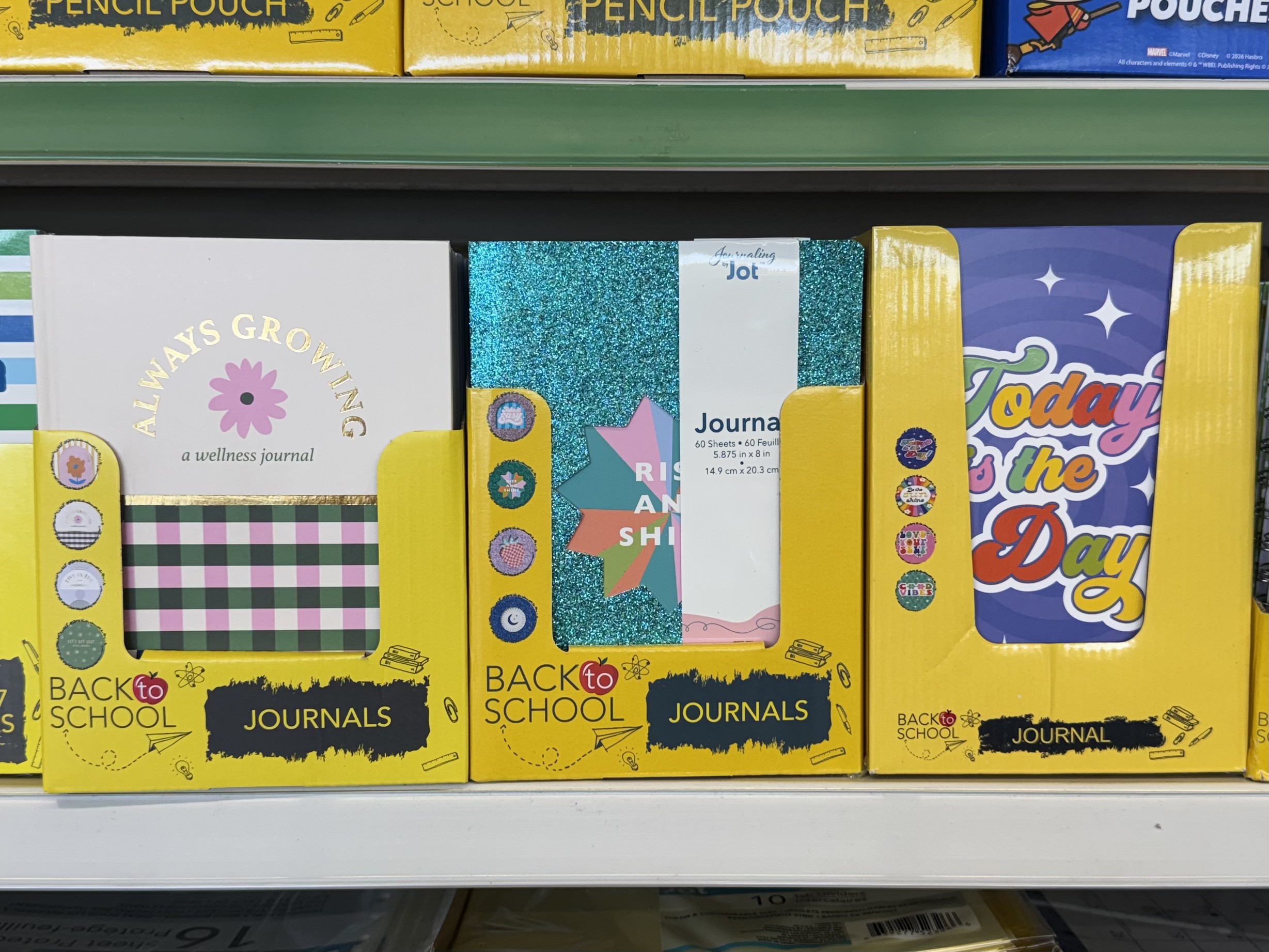 Journals and Stationery - in store
