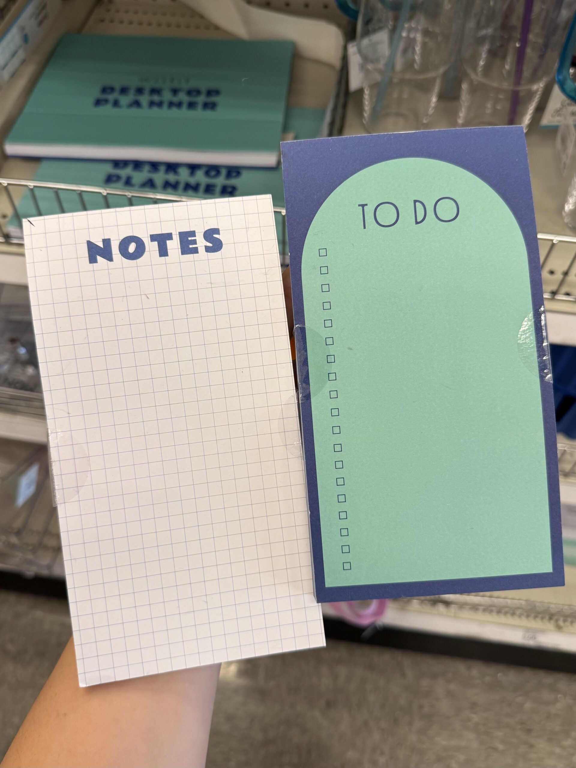 Notes and To Do Notepads - in store