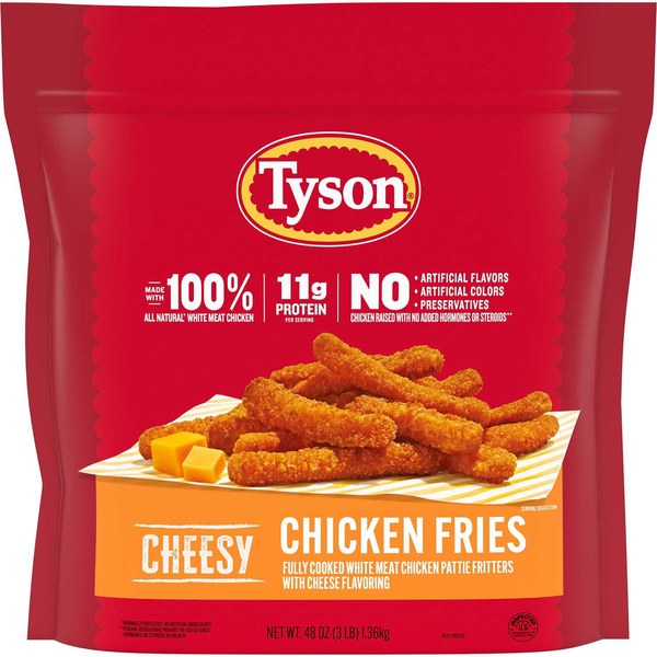TYSON FOODS CHEESY CHICKEN FRIES - $12.77 -> $10.77 ($2.00 off)