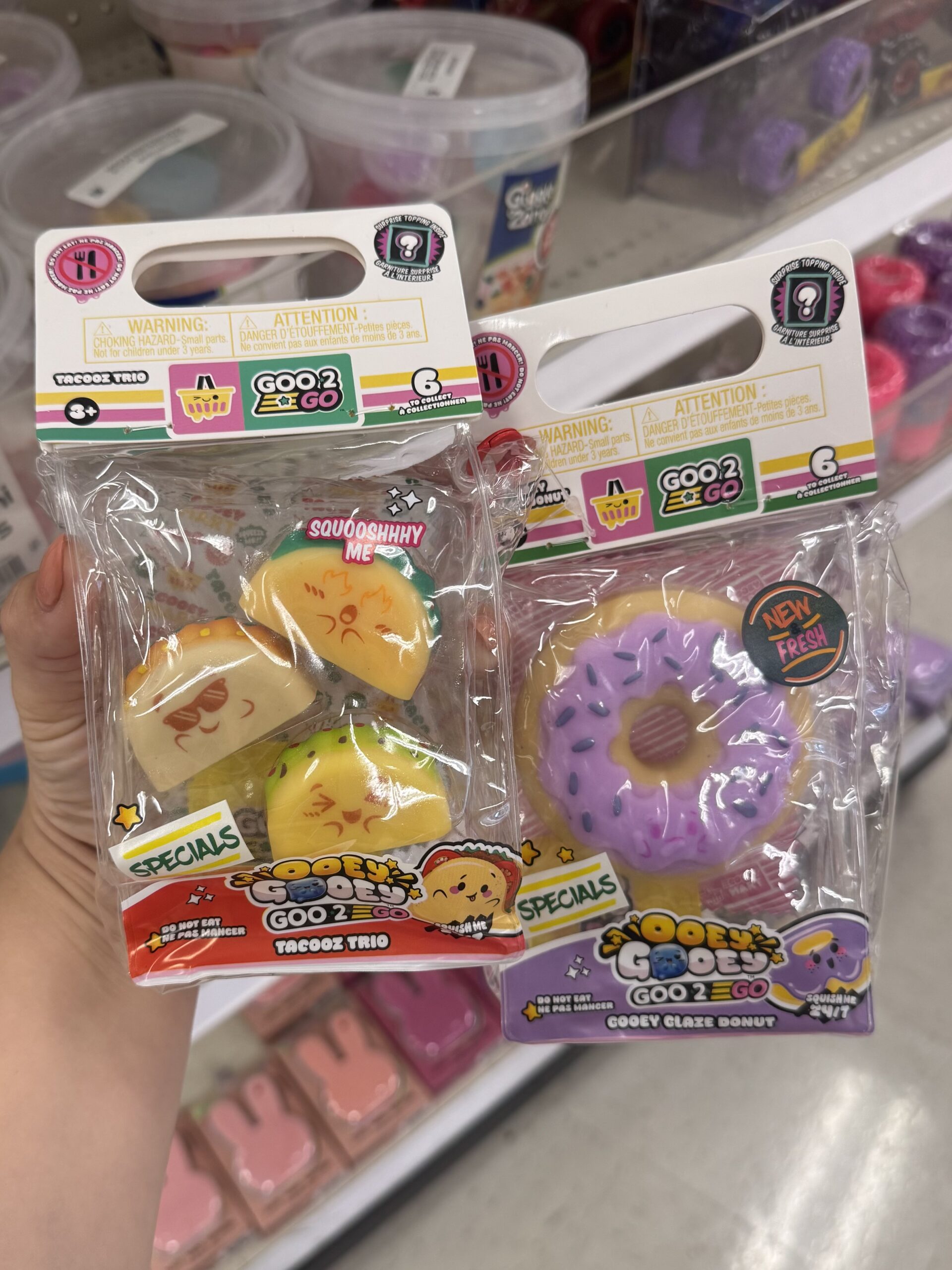 Novelty Toys & Squishies - in store