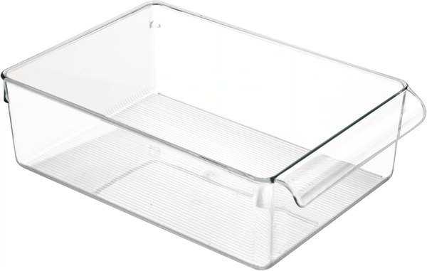 Plastic Fridge Bin with Handle — $1.50