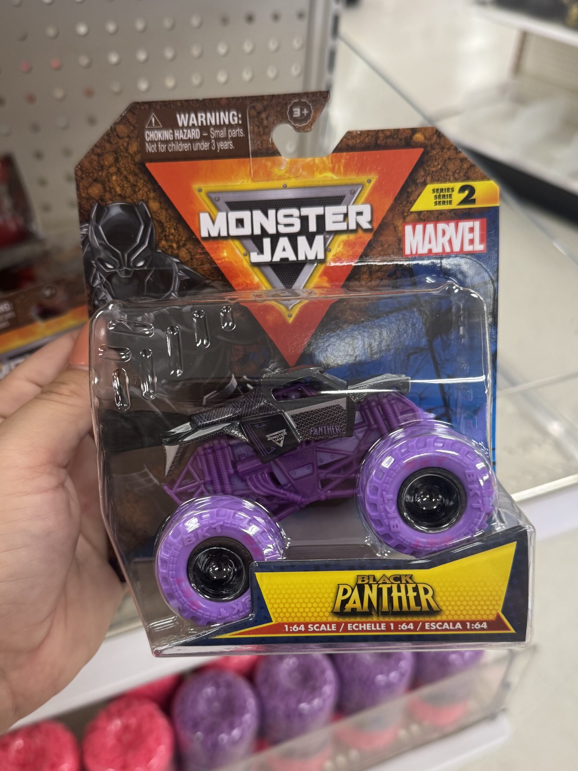 Monster Jam Marvel Truck - in store