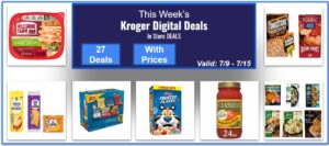 Kroger Weekly Digital Deals For You (In Store DEALS)