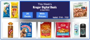 Kroger Weekly Digital Deals For You (In Store DEALS)
