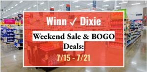 Winn-Dixie Weekend Sale & BOGO Deals: July 15, 2026 – July 21, 2026