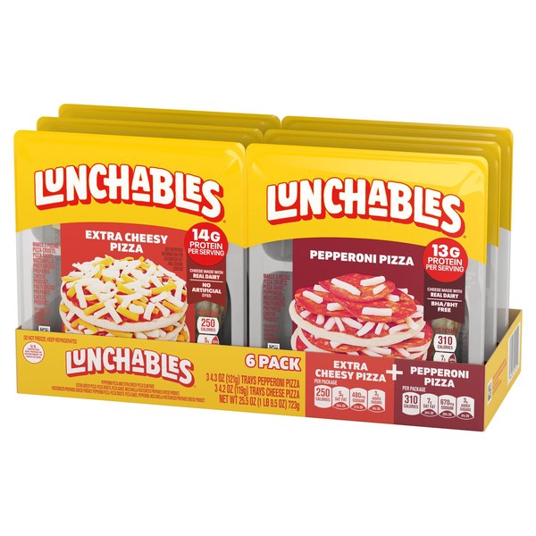 Lunchables Pizza 6-Pack - $8.47 -> $6.97
