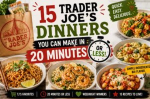 15 Trader Joe’s Dinners You Can Make in 20 Minutes or Less