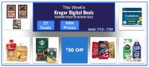 Kroger Weekly Digital Coupons (Pick Up Or Delivery Deals)