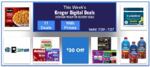 Kroger Weekly Digital Coupons (Pick Up Or Delivery Deals)