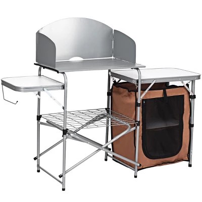 Costway Foldable Camping Table - $73